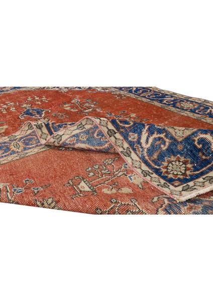 160 x 267 cm Madalyon Desenli Geleneksel Eski El Düğümlü Anadolu Yünlü Alan Halısı modelleri