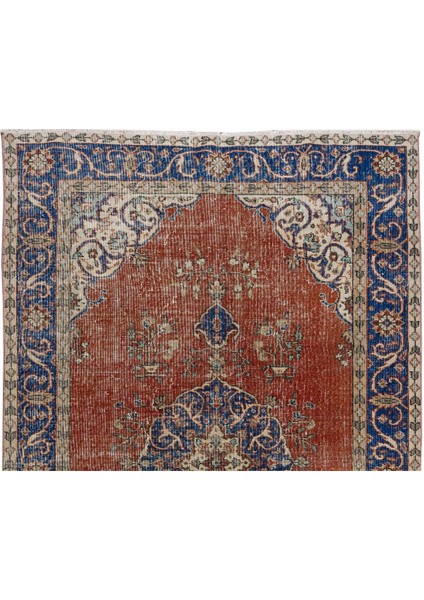 160 x 267 cm Madalyon Desenli Geleneksel Eski El Düğümlü Anadolu Yünlü Alan Halısı fırsatları