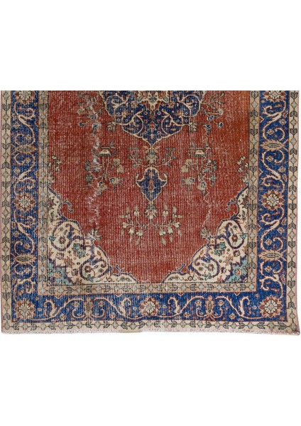 160 x 267 cm Madalyon Desenli Geleneksel Eski El Düğümlü Anadolu Yünlü Alan Halısı indirimleri