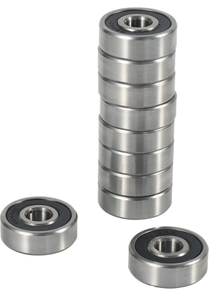 10 Adet 628RS 8MMX24MMX8MM Çift Mühürlü Minyatür Sabit Bilyalı Rulman (Yurt Dışından)