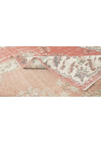 200 x 274 cm El Düğümlü Eski Anadolu Uşak Yün Bölge Halısı, Geleneksel 1960'LAR Halı modelleri
