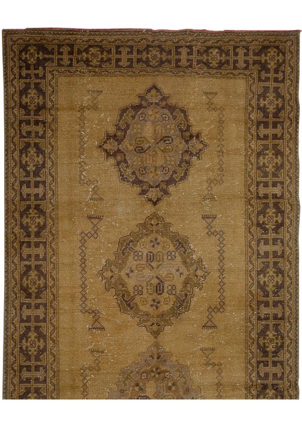 143 x 350 cm Koridor Dekoru Için Otantik El Düğümlü Eski Türk Yolluk Halısı, Antre Hol Halı fiyatları