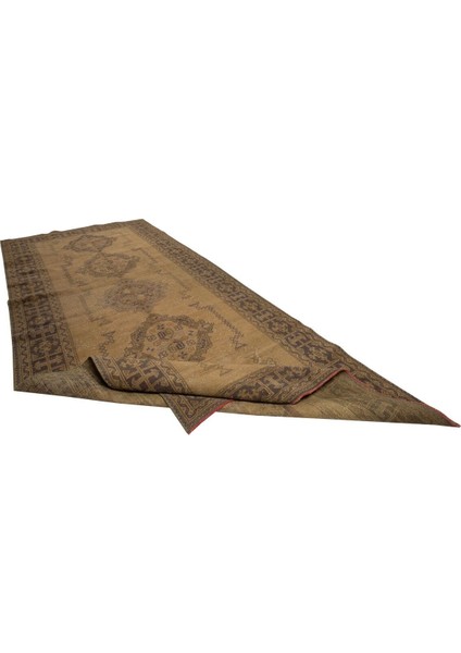 143 x 350 cm Koridor Dekoru Için Otantik El Düğümlü Eski Türk Yolluk Halısı, Antre Hol Halı indirimleri