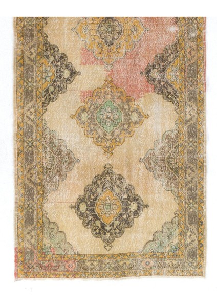 140 x 392 cm Eşsiz Türk Yolluk Halı, 1950'LERDE Yapıldı. Koridor Dekoru Için El Yapımı Yün Halı modelleri