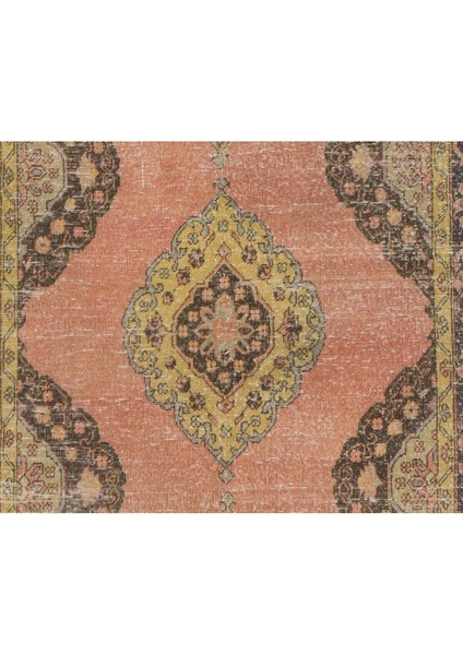 130 x 407 cm Eşsiz Eski Yünlü Yolluk Halı, 1960 Civarı. Koridor Halısı. Antre Hol Halı fırsatları