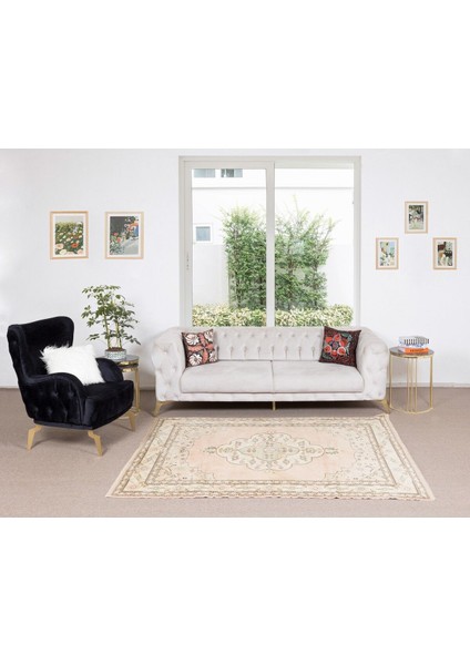 170 x 250 cm Madalyon Desenli El Düğümlü Halı, Yün, El Yapımı Halı fiyatları