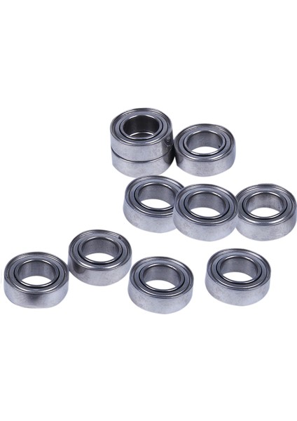 10 Adet Minyatür Mühürlü Metal Korumalı Metrik Radyal Rulman Modeli: MR95-ZZ 5X9X3MM (Yurt Dışından)