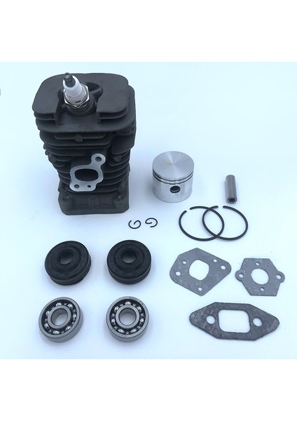 Partner 350 Partner 351 Için 41.1mm Testere Silindiri ve Contası Piston Takma Buji Yivli Bilyalı Rulman Kiti (Yurt Dışından) modelleri