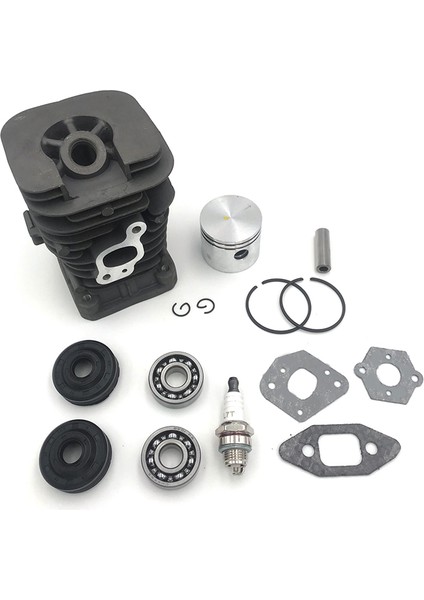 Partner 350 Partner 351 Için 41.1mm Testere Silindiri ve Contası Piston Takma Buji Yivli Bilyalı Rulman Kiti (Yurt Dışından) indirimleri
