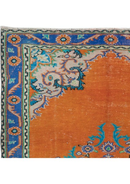 205 x 300 cm Eski Anadolu Halısı, Yaklaşık 1960'LARDAN, El Yapımı Türk Kabile Halısı fırsatları