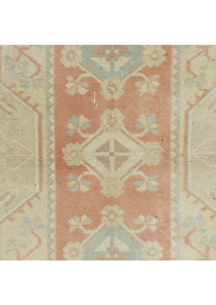 78 x 125 cm Solmuş El Düğümlü Muğla Milas Halısı, Eski Güneşte Soldurulmuş Halı indirimleri