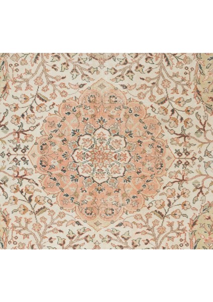 217 x 285 cm Benzersiz Kaliteli Eski Ladik Yün Halı, El Yapımı Muhteşem Halı