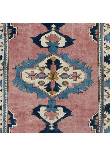 165 x 240 cm Geleneksel Eski Türk Köy Halısı, El Düğümlü Madalyon Tasarım Halı indirimleri