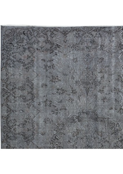 170 x 252 cm El Yapımı Türk Halısı, Gri El Dokuması Halı, Modern Yünlü Halı fırsatları