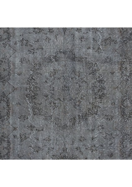 170 x 252 cm El Yapımı Türk Halısı, Gri El Dokuması Halı, Modern Yünlü Halı indirimleri