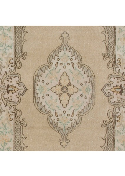 114 x 213 cm Eski Anadolu Uşak Halısı. El Düğümlü Halı, Zemin Kaplaması