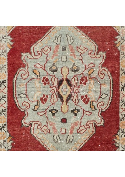 105 x 193 cm Geleneksel Eski Türk Köy Halısı, El Düğümlü Yün Halısı indirimleri