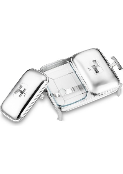 Herencia Silver Isıtmalı Servis Seti 2*1, 5 Litre