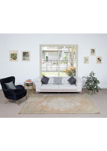 173 x 300 cm Anadolu Uşak El Düğümlü Halı, Eski Eskitilmiş Halı fiyatları