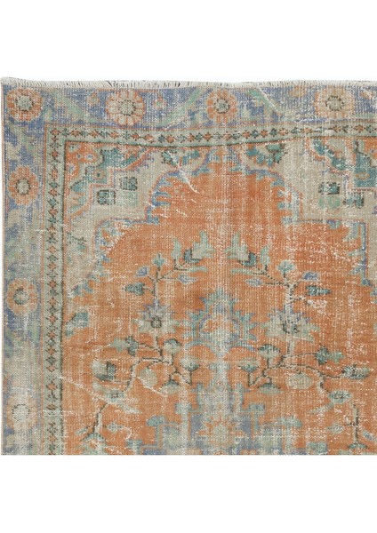 158 x 265 cm El Düğümlü Geleneksel Halı, 1955 Civarı, Eski El Yapımı Köy Halısı fırsatları