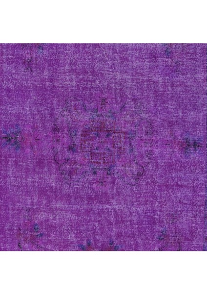 193 x 323 cm Mor Dış & Iç Mekan Halısı, El Yapımı Halı, El Dokuma Türk Halısı, Eski Yenilenmiş Halı indirimleri
