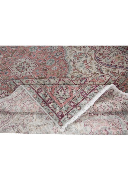 223 x 325 cm Benzersiz Eski Köy Halısı, El Yapımı Türk Madalyonlu Tasarım Halı modelleri
