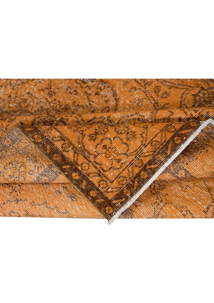 180 x 271 cm Modern Çocuk Odası Halısı, El Dokuma Turuncu Halı, El Düğümlü Alan Halısı modelleri