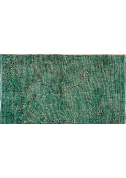 (171 x 276 cm ) Yeşil Tonlarda El Dokuması Halı, Modern Isparta Anadolu Halısı fiyatları