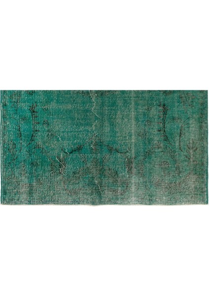 (171 x 276 cm ) Yeşil Tonlarda El Dokuması Halı, Modern Isparta Anadolu Halısı fırsatları