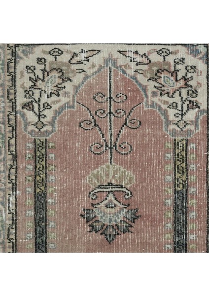 74 x 116 cm 20.yüzyıl Ortası El Yapımı Küçük Halı, Eski Paspas Halı, Dekoratif Paspas indirimleri