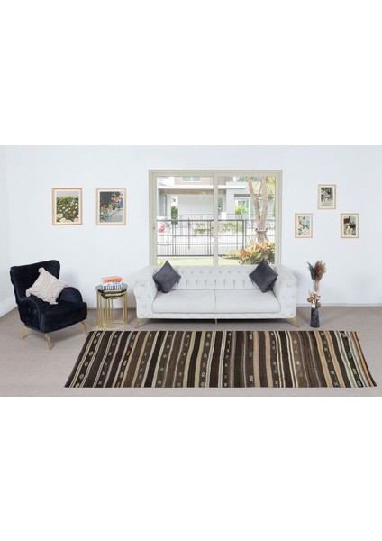 133 x 366 cm Eski Anadolu Koridor Yolluk Kilim, Düz Dokuma Koridor Halısı fiyatları