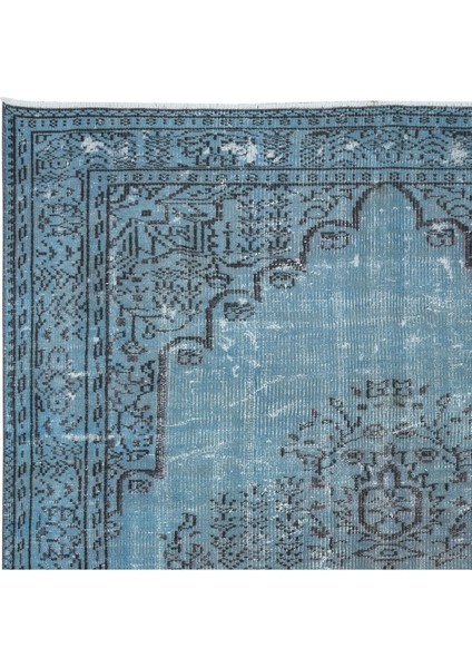 188 x 305 cm Modern Ev Dekoru Halı, Mavi El Yapımı Halı, Geleneksel Yünlü Halı fırsatları