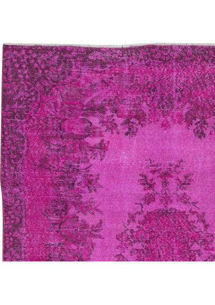 166 x 272 cm , Pembe Oturma Odası Halısı, Yenilenmiş Türk Halısı, El Düğümlü Alan Halısı fırsatları