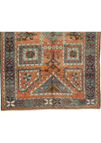 172 x 270 cm Antika Bergama Halısı, Eski El Dokuması Halı, Muhteşem Halı indirimleri