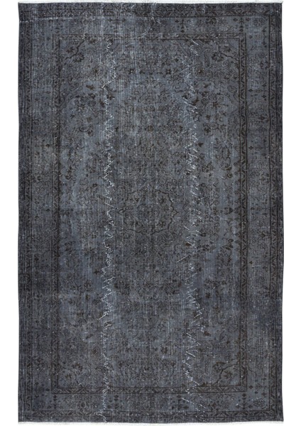 179 x 282 cm El Dokuması Halı, Gri Modern Halı, El Yapımı Yünlü Halı