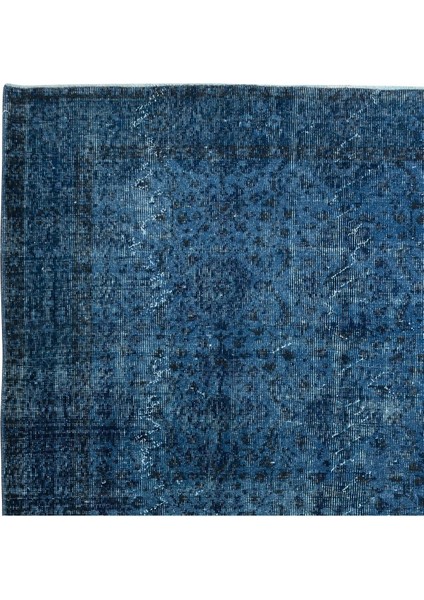 190 x 297 cm Modern El Yapımı Halı, Mavi Çocuk Odası Halı, Mavi Ev Dekoru fırsatları