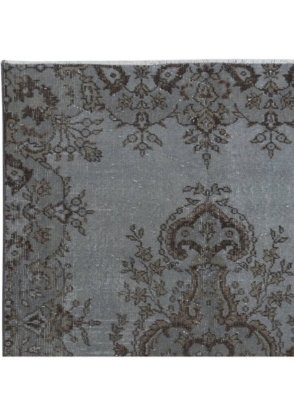 117 x 203 cm El Dokuması Gri Halı, Oturma Odası ve Çalışma Odası Için Modern Halı fırsatları