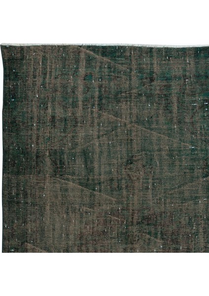 160 x 257 cm El Dokuması Halı, Yeşil Modern Halı, El Yapımı Yünlü Halı fırsatları