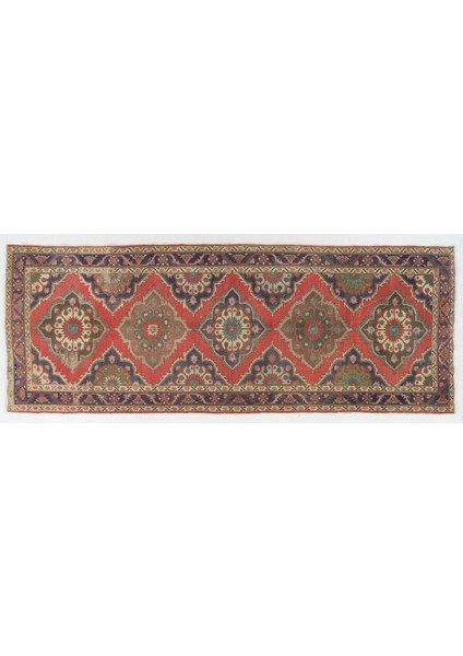 145 x 390 cm El Yapımı Yolluk Halı, Antre Hol Halı, Mutfak Halısı, Koridor Halısı indirimleri