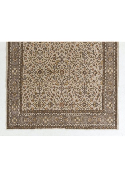 200 x 309 cm Çiçek Desenli Eski El Dokuma Orta Anadolu Büyük Halı modelleri