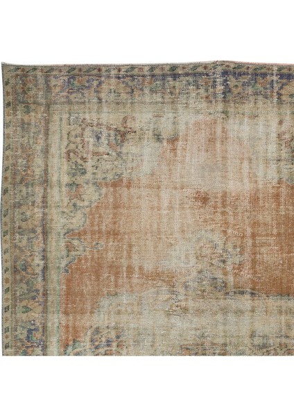 183 x 280 cm Güneş Solmuş El Yapımı Anadolu Uşak Halısı, 1950'LERDEN, Eski Yünlü Halı fırsatları