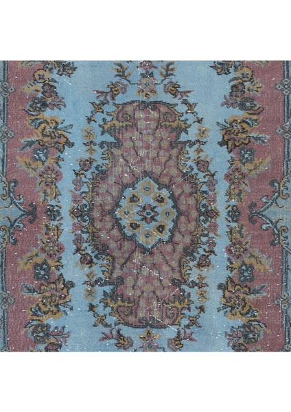 112 x 250 cm Mavi El Dokuması Halı, Mutfak ve Yemek Odası Için Modern Halı indirimleri