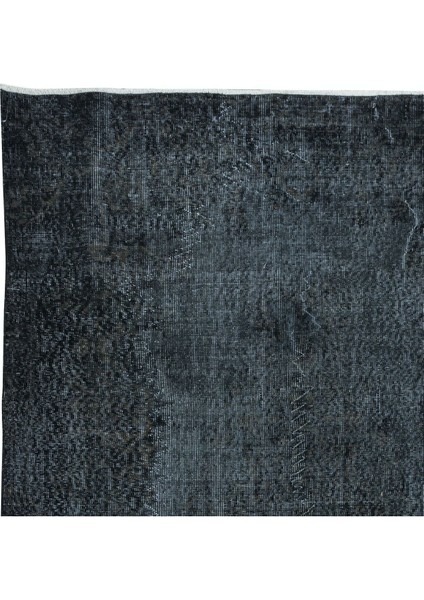 171 x 278 cm Kömür Grisi ve Siyah Tonlarda El Yapımı Halı, El Düğümlü Mutfak Halısı fırsatları