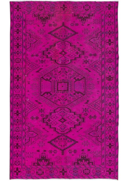 166 x 261 cm , Modern El Yapımı Halı, Pembe Çocuk Odası Halı, Pembe Ev Dekoru