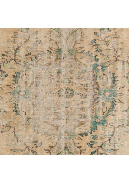 192 x 316 cm Ince El Dokuma Orta Anadolu Türk Bölge Halısı. Eski Halı. fırsatları