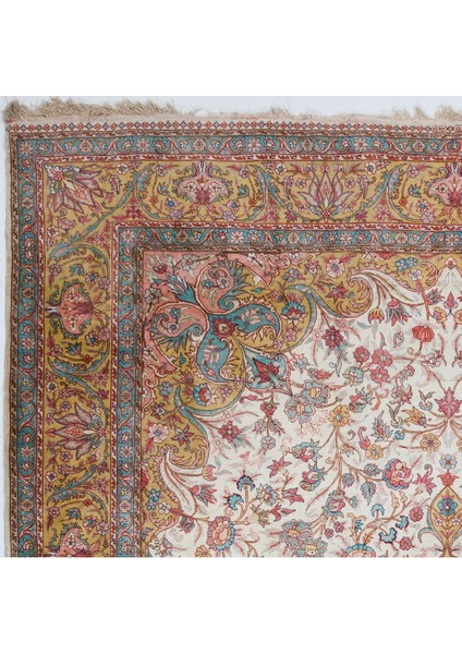 220 x 335 cm Ipek Eski Muhteşem El Yapımı Kayseri Halısı fiyatları