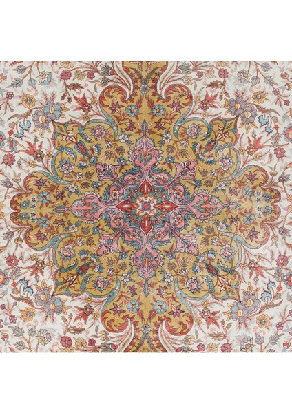 220 x 335 cm Ipek Eski Muhteşem El Yapımı Kayseri Halısı modelleri