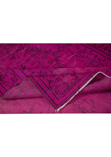 183 x 280 cm , El Yapımı Türk Halısı, Pembe El Dokuması Halı, Modern Yünlü Halı modelleri