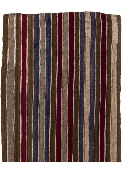 166 x 400 cm Çizgili El Dokuması Yolluk Kilim, Mutfak Dekoru Için Düz Dokuma Kilim fiyatları