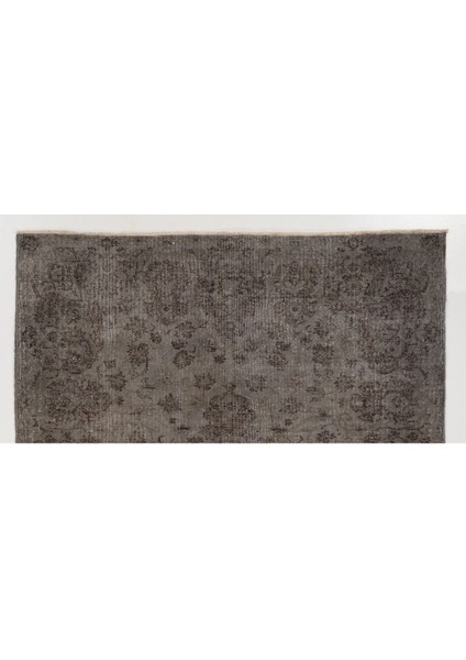 ( 185 x 278 cm ) Gri Tonlarda El Dokuması Anadolu Halısı, Madalyon ve Çiçek Desenli Halı fiyatları